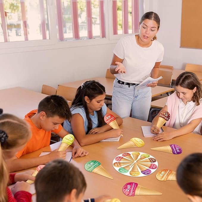 Ten Commandments for Kids Ice Cream Scoop Game Ten Commandments Learning Wheel Sunday School Games 10 Crafts Kids Bible Supplies Religious Educational and Learning Activities