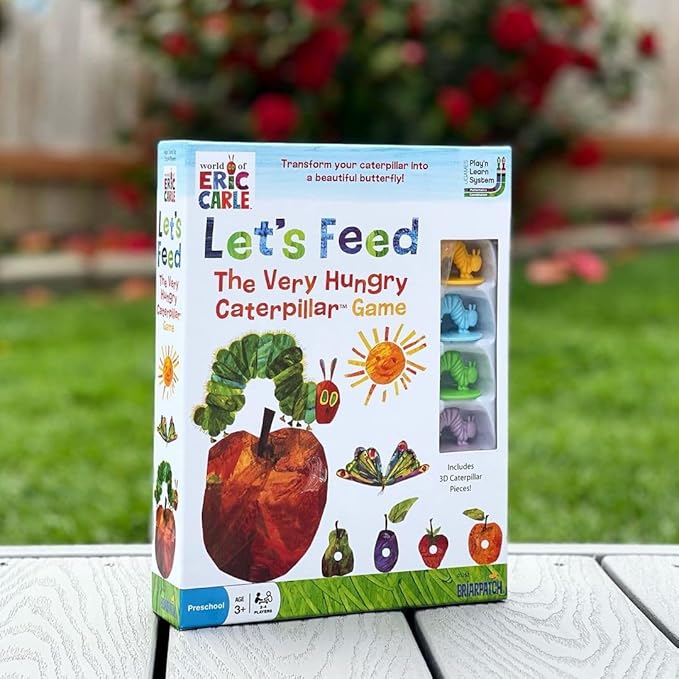 Briarpatch Let's Feed The Very Hungry Caterpillar Game, Brown