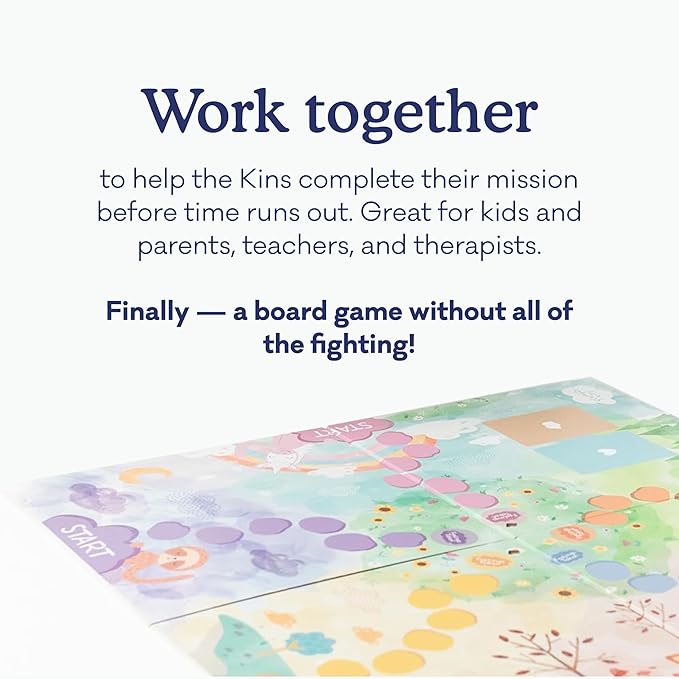 Slumberkins Feelings Adventure Board Game - Cooperative Game for Kids, Parents & Teachers