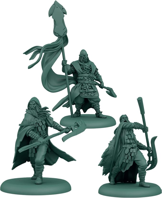 A Song of Ice and Fire Tabletop Miniatures Game House Greyjoy Starter Set - Rulers of The Iron Islands! Strategy Game for Adults, Ages 14+, 2+ Players, 45-60 Minute Playtime, Made by CMON