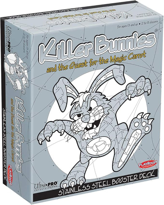 Playroom Entertainment Killer Bunnies: Quest for The Magic Carrot - Stainless Steel BoosterDeck, Gray