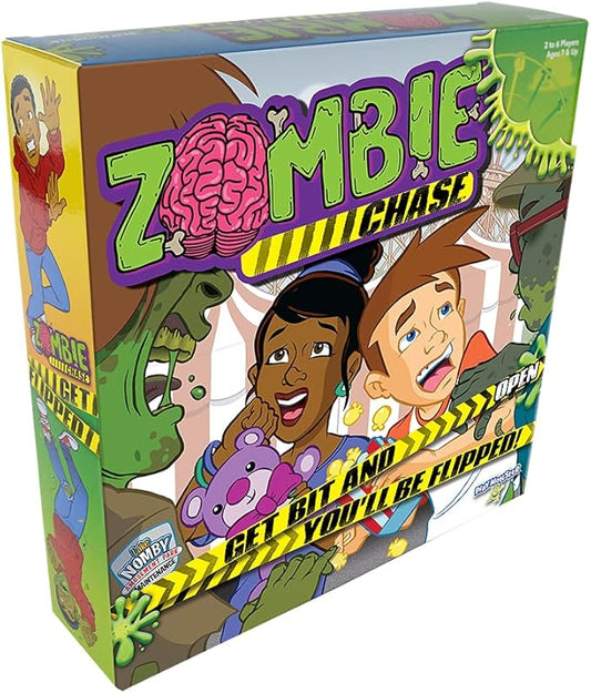 Zombie Chase — Exciting Intro Strategy Game — Win 2 Ways — Win as a Human or a Zombie — for Ages 7+