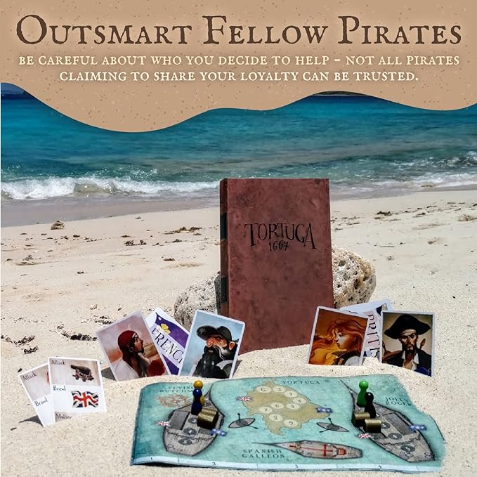 Facade Dark Cites Series Board Game of Strategy, Deceit, and Luck - Card Game for Teens Adults and Family - Tortuga 1667