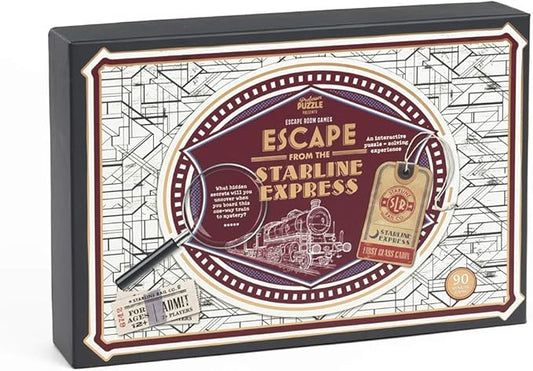 Escape from The Starline Express - Escape Room Game - Multiplayer Brain-Teasing Game / Escape The Room Game by Professor Puzzle.