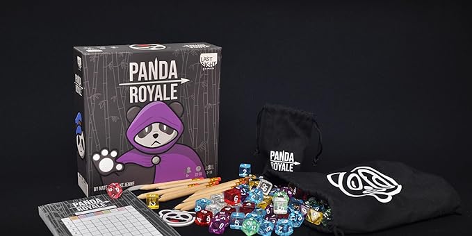 Panda Royale | an Energetic dice Game for 10 Players | Ideal for Family Gatherings