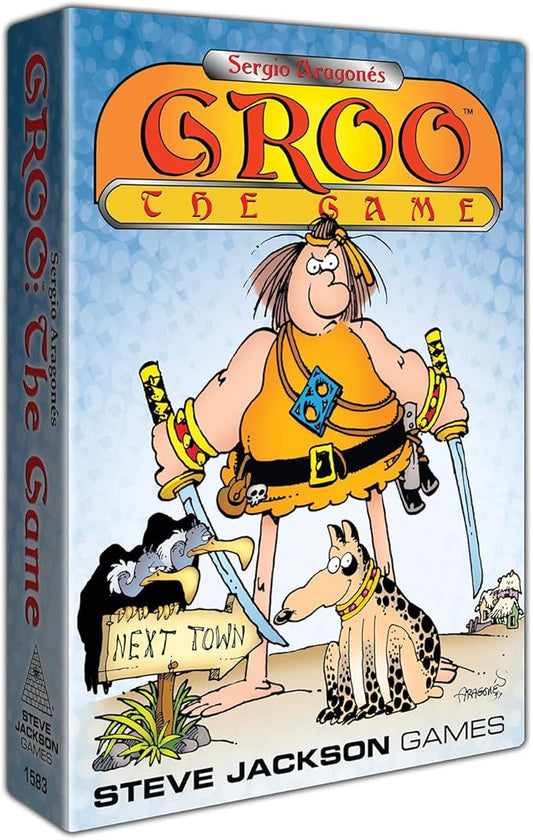 Groo The Game by SJG, Strategy Board Game