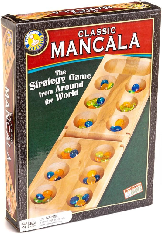 Classic Mancala - Fun Board Game for Friends and Family - Timeless Strategy Game