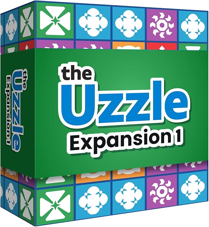 Uzzle 3.0 Expansion, Block Puzzle Board Game for Adults & Kids, Expert-Level Challenges, Requires Uzzle Base Game, an Action Packed Family Board Game, for Ages 4+