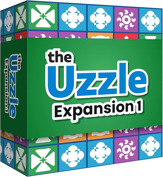 Uzzle 3.0 Expansion, Block Puzzle Board Game for Adults & Kids, Expert-Level Challenges, Requires Uzzle Base Game, an Action Packed Family Board Game, for Ages 4+