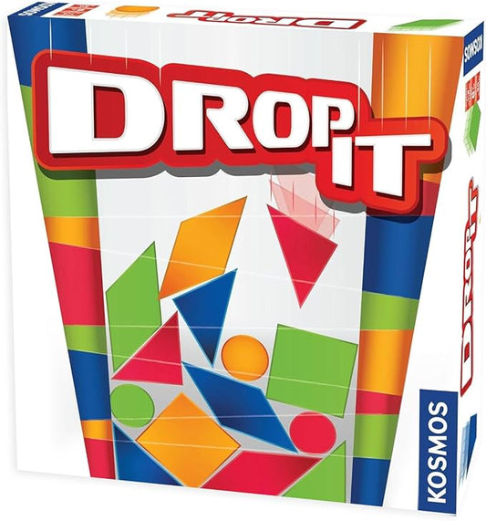 Drop It – A Fun Family Strategy & Dexerity Game by Kosmos Games, Parents’ Choice Silver Award Winner, Play Individually or on Teams, Ages 8+, Fun for Kids, Adults, Family Game Nights