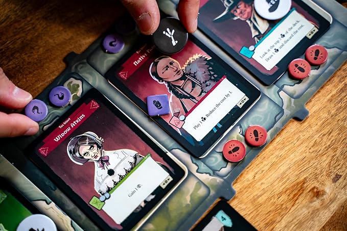 Pagan: Fate of Roanoke - Dueling Witch & Hunter Asymmetrical Deduction Card Game Filled with Intrigue & Mystery, 2 Players, 60 Mins