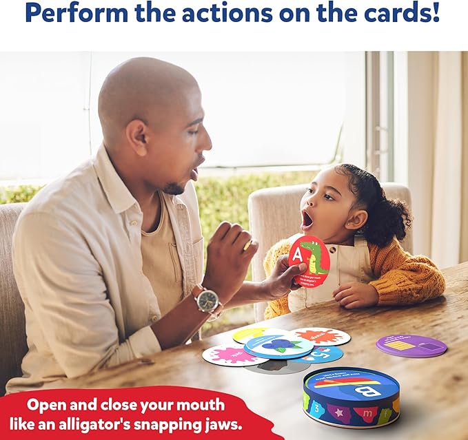 Skillmatics Card Game for Toddlers - Jump & Learn Letters, Numbers, Shapes & Colors, Preschool Learning, Travel Toys, Gifts for Kids Ages 2, 3, 4, 5