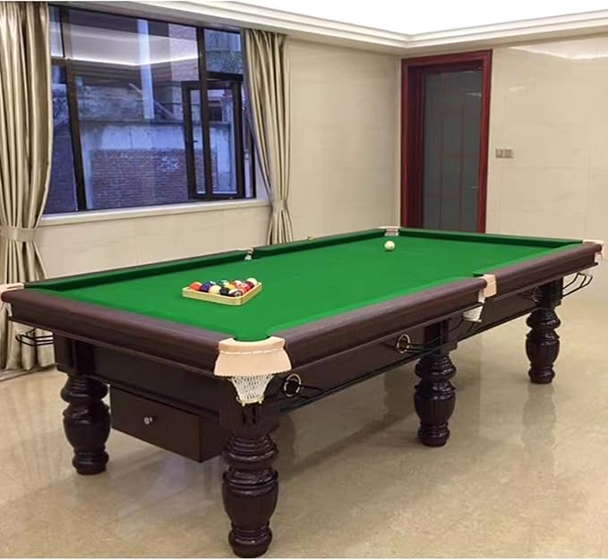 JUANJUAN Felt Game Table Cover - Foldable Green Table Cloth Poker & Dominoes Game Topper, Thickness: 2 mm