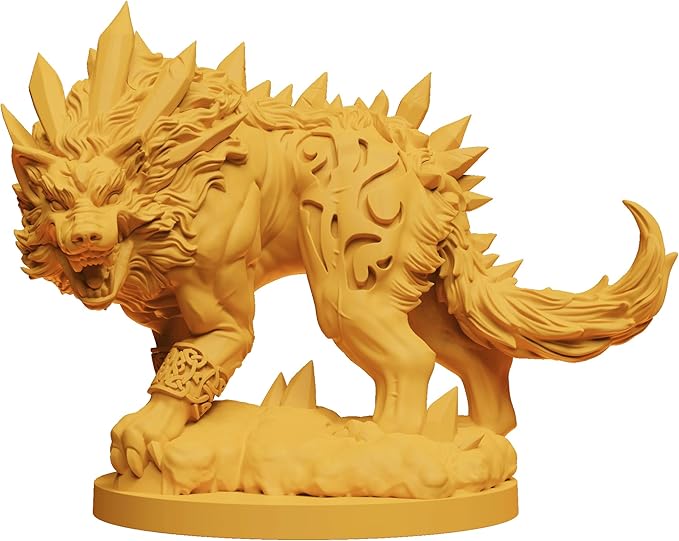Godtear Fenra, Wolf of The End Times & Chainless Curs Champions Set