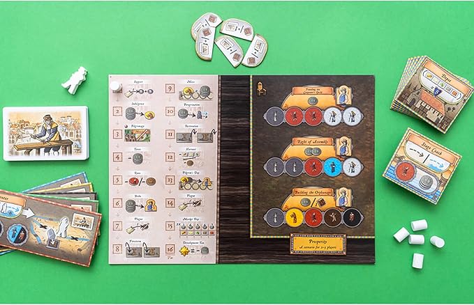 : Orleans, Invasion Expansion, Strategy Board Game, 2 to 5 Players, 90 Minute Play Time, Ages 12 and Up