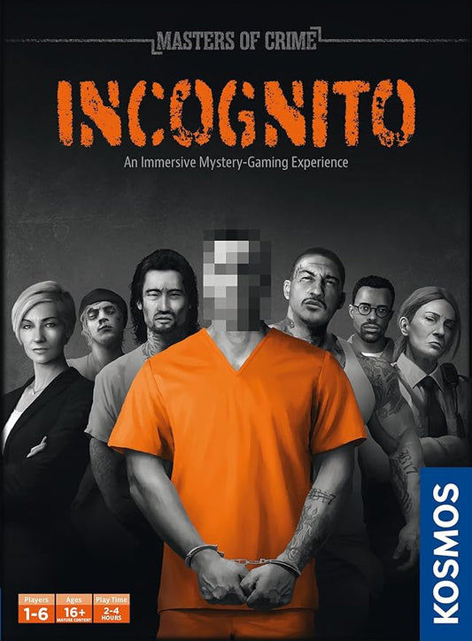 Thames & Kosmos Masters of Crime: Incognito | Murder Mystery Game | Prison Break | Co-op Game | 1+ Players | Ages 16+