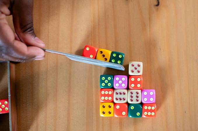 KTBG Diced Veggies Family Friendly Dice Slicing Game for Deliciously Healthy Fun, for 2-4 Players and Ages 6 and Up
