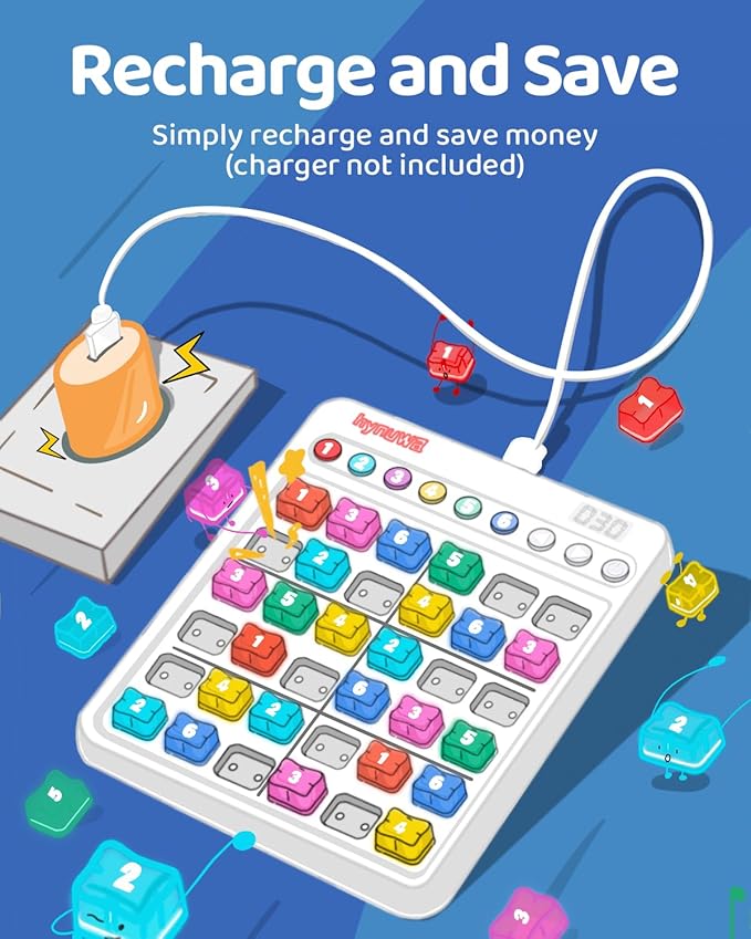 Smart Sudoku Puzzle Games, 3000 Levels Travel Games for Kids, Brain Teasers for Boys Girls Birthday Gifts Toys for Teens