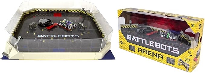 HEXBUG BattleBots Arena Witch Doctor & Tombstone - Battle Bot with Arena Game Board and Accessories - Remote Controlled Toy For Kids - Batteries Included With Hex Bug Robot Set