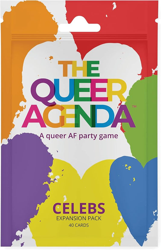 FITZ The Queer Agenda Card Game Expansion Packs - for Ages 17+ (Celebs)