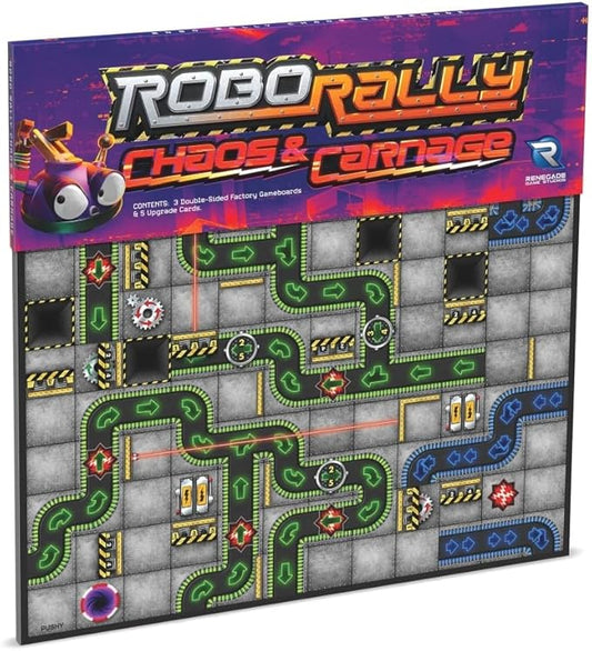Renegade Game Studios: Robo Rally: Chaos & Carnage Expansion