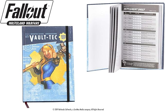 Modiphius Fallout: Wasteland Warfare - Vault-Tec Notebook