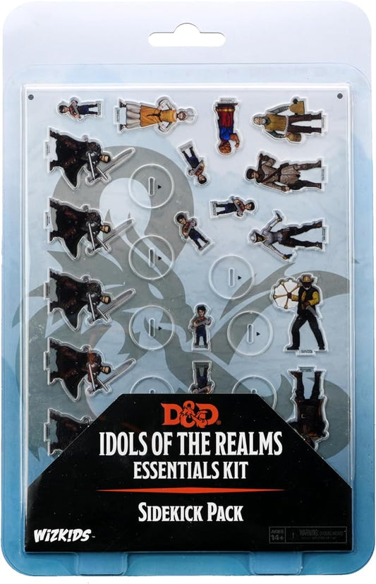 WizKids D&D Idols of The Realms: Essentials - Sidekick Pack - 2D Set
