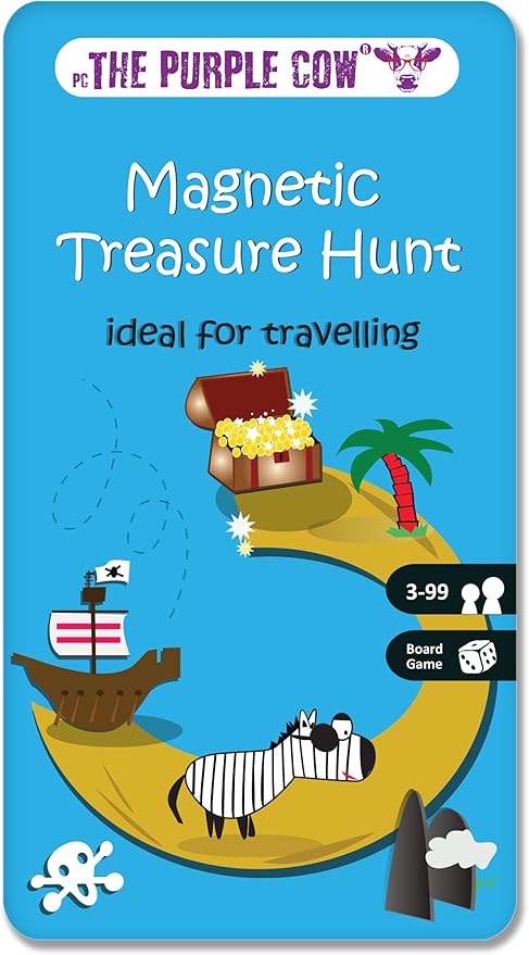 Magnetic Travel Treasure Hunt Game - Car Games , Airplane Games and Quiet Games