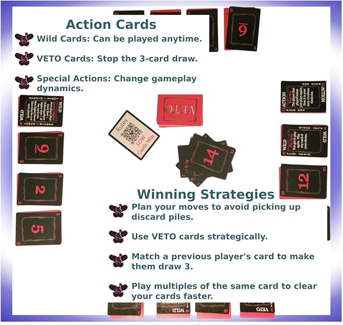 Veto Card Game, from The Makers of Snakes and Hawks - Fun Family Game