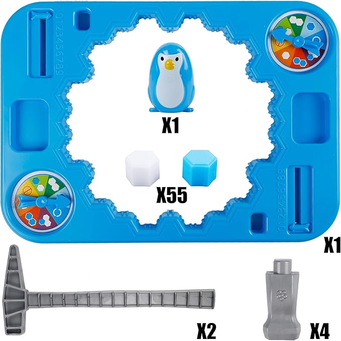 DR.DUDU Ice Breaker Game Save Penguin On Ice Block Family Funny Game Penguin Trap Activate Game Children's Day Gifts