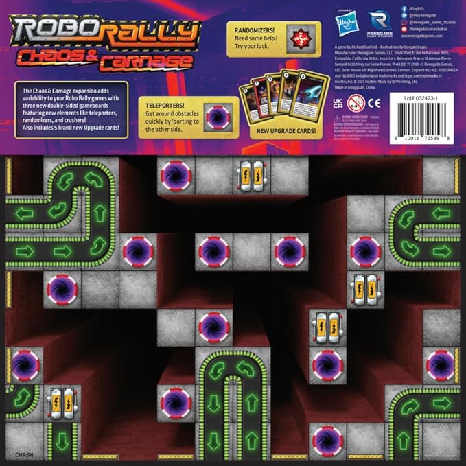 Renegade Game Studios: Robo Rally: Chaos & Carnage Expansion