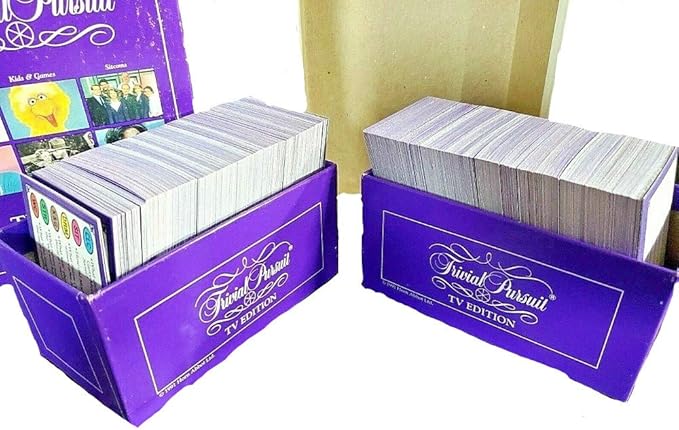 Trivial Pursuit TV Edition Card Set by Horn Abbot