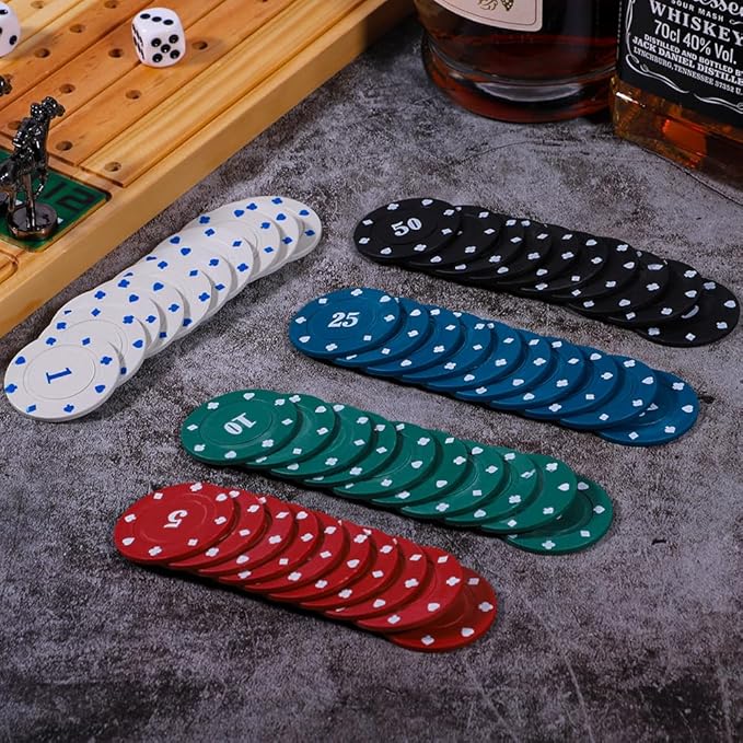Large Metal Horse for Horse Racing Board Game，Gold×4, Rose Gold×4, Silver×3 Classic Style Collection Souvenirs (Gold×4+Rose Gold×4+Silver×3)