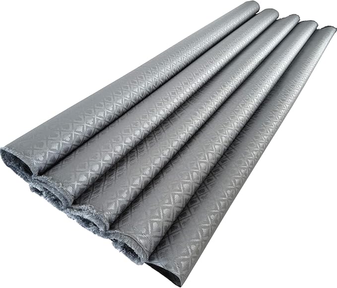 Speed Cloth Poker Table Fabric - 108X60 Inch Section of Casino Card Game Table Felt Top Cover Accessories - Gray
