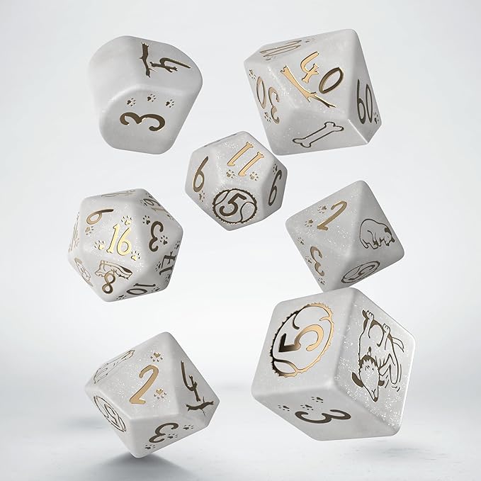 Q-Workshop Dogs Dice Set Charlie Dice Game Set
