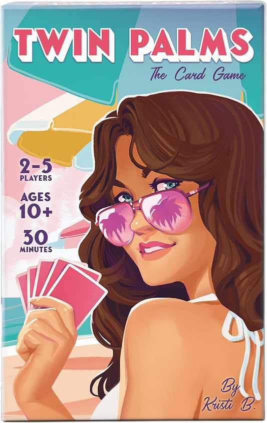 Twin Palms | A Beachin' Trick-Taking Card Game | It's Poker Meets Spades