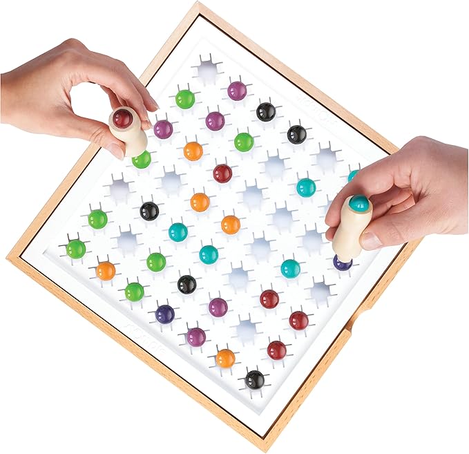Stomple Game by Marbles Brain Workshop, Fun Strategy Game for Kids Aged 8 and up