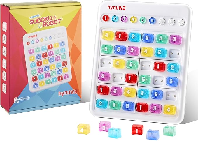 Smart Sudoku Puzzle Games, 3000 Levels Travel Games for Kids, Brain Teasers for Boys Girls Birthday Gifts Toys for Teens