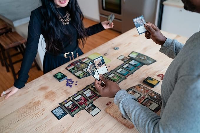 Pagan: Fate of Roanoke - Dueling Witch & Hunter Asymmetrical Deduction Card Game Filled with Intrigue & Mystery, 2 Players, 60 Mins