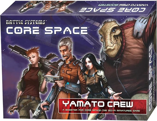 Battle Systems Core Space - Yamato Crew - Sci Fi Miniature Game - Multi Level Tabletop War Game Board - Wargaming 40K Universe - BSGCSC008