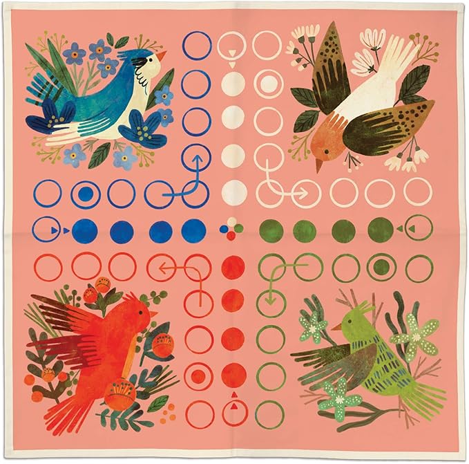 Galison Avian Flight Classic Game Bandana, Multicolor