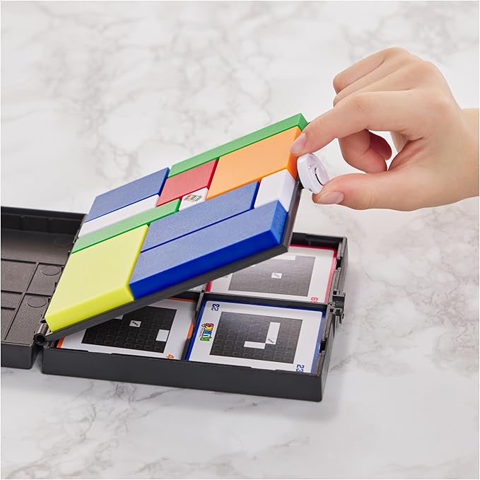 Rubik’s Cube Gridlock Game, The Problem-Solving Puzzle Game Based on The Iconic Rubiks Cube Brain Teaser Fidget Toy for Adults & Kids Ages 7+