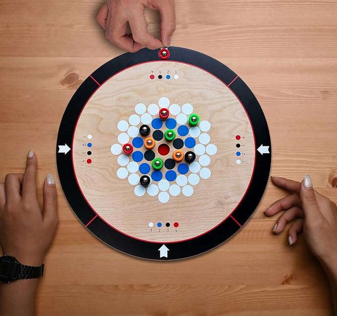 Air Hockey Game，Fast Sling Puck Game，Table top Pinball Game ，Suitable for Kids, Adults Christmas Fun Family Game Toy Gifts (Ages 5+)