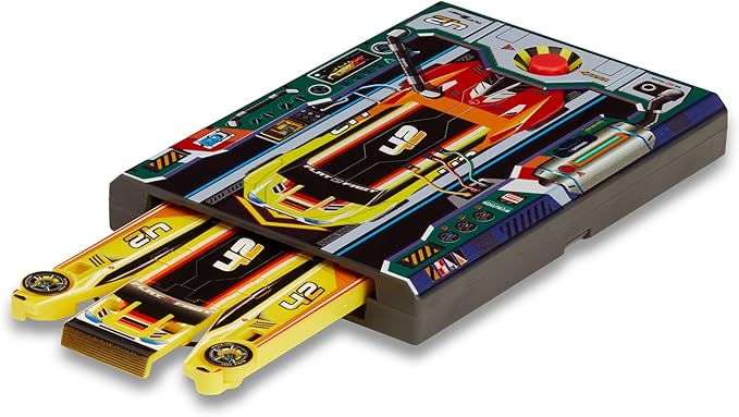 Yellow 42 Card Racer | Load, Launch, Race - Pocket-Sized Racecar Toy Ages 5 and up (Sold Each)