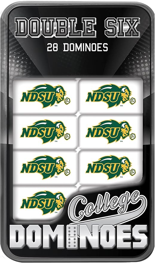 MasterPieces NCAA Collector Edition Double Six Dominoes