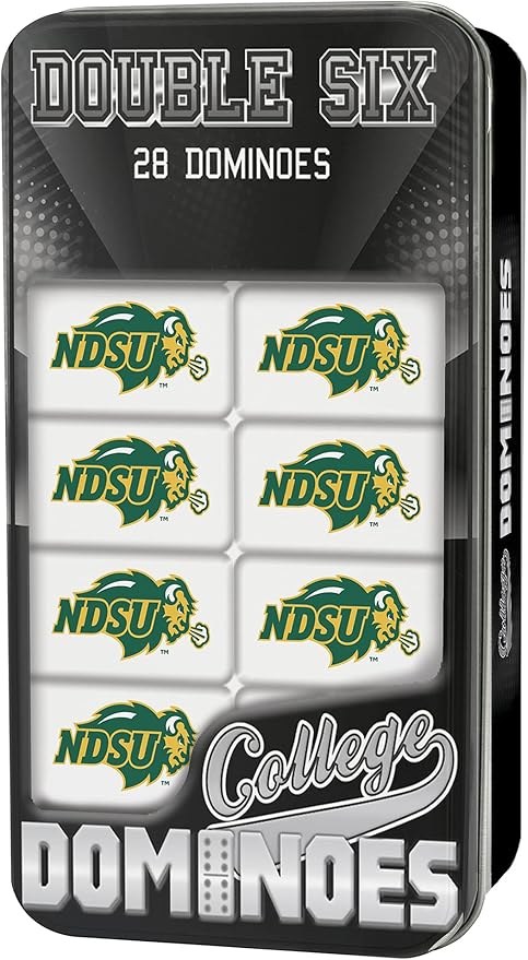 MasterPieces NCAA Collector Edition Double Six Dominoes