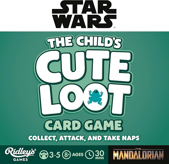Star Wars: The Mandalorian, The Child’s Cute Loot | A Collecting Card Game | Ages 8+ | for 3-5 Players