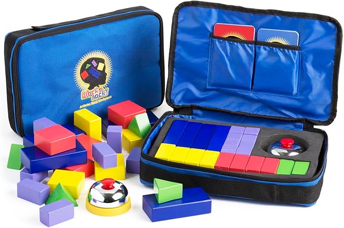 A STEM Toy and Educational Game for Competitive Structured Block Play, Ages 4+