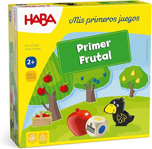HABA My Very First Games - First Orchard Toddler Game for Ages 2+ (Spanish Language Version)