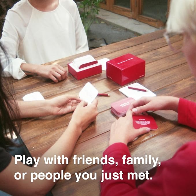 WE'RE NOT REALLY STRANGERS Card Game - 150 Conversation Cards for Adults, Teens, Couples, and Strangers - Icebreaker Questions for Game Night, Date Night, & Parties, Ages 15+, 2-6 Players